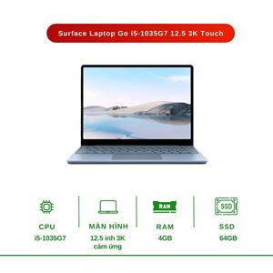 Surface Laptop Go i5-1035G7 4GB 64GB 12.5 inch 3K Touch